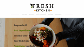 What Yourfreshkitchen.com website looked like in 2020 (3 years ago)