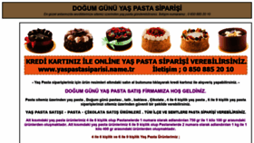 What Yaspastasiparisi.name.tr website looked like in 2020 (3 years ago)