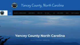 What Yanceycountync.gov website looked like in 2020 (3 years ago)