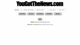 What Yougotthenews.com website looked like in 2020 (3 years ago)