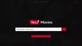 What Yesmovies.to website looked like in 2020 (3 years ago)