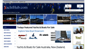 What Yachthub.com.au website looked like in 2020 (3 years ago)