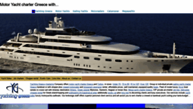 What Yachting-greece.com website looked like in 2020 (3 years ago)