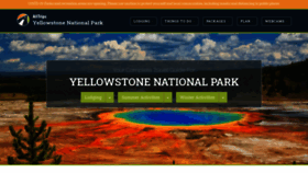 What Yellowstoneparknet.com website looked like in 2020 (3 years ago)