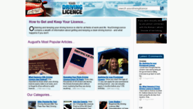 What Yourdrivinglicence.co.uk website looked like in 2020 (3 years ago)