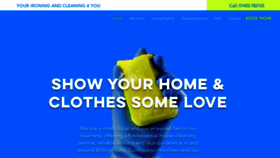 What Yourironingandcleaning4you.co.uk website looked like in 2020 (3 years ago)