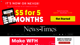 What Yorknewstimes.com website looked like in 2020 (3 years ago)