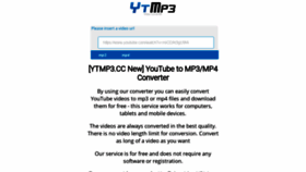 What Yt-mp3.net website looked like in 2020 (3 years ago)