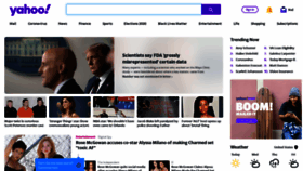 What Yahoo.net website looked like in 2020 (3 years ago)