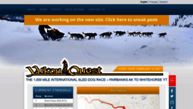 What Yukonquest.com website looked like in 2020 (3 years ago)