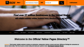 What Yellowpagesgoesgreen.org website looked like in 2020 (3 years ago)