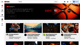 What Youtube.fr website looked like in 2020 (3 years ago)