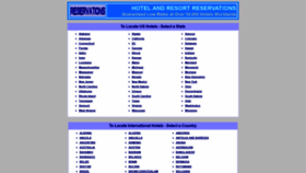 What Yourreservation.net website looked like in 2020 (3 years ago)