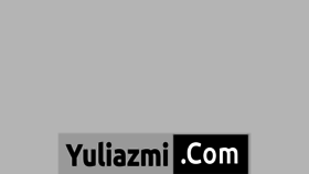 What Yuliazmi.com website looked like in 2020 (3 years ago)