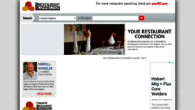 What Yourrestaurantconnection.com website looked like in 2020 (3 years ago)