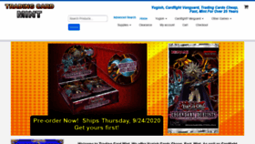 What Yugiohmint.com website looked like in 2020 (3 years ago)