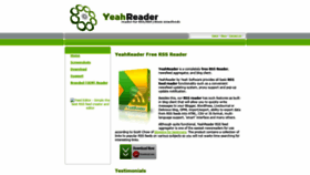 What Yeahreader.com website looked like in 2020 (3 years ago)