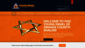 What Yioc.org website looked like in 2020 (3 years ago)