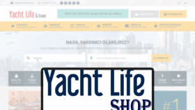 What Yachtlifetravel.com website looked like in 2020 (3 years ago)