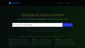 What Ytmp3.sh website looked like in 2020 (4 years ago)