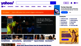 What Yahooindia.com website looked like in 2020 (3 years ago)