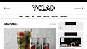 What Ycladmag.com website looked like in 2020 (3 years ago)
