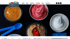 What Yogland.com website looked like in 2020 (3 years ago)