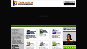 What Yorkayazilim.com website looked like in 2020 (3 years ago)