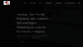 What Yokebay.com website looked like in 2020 (3 years ago)