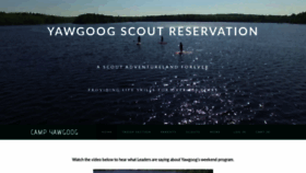 What Yawgoog.org website looked like in 2020 (3 years ago)