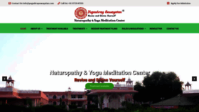 What Yogashraysewayatan.com website looked like in 2020 (3 years ago)