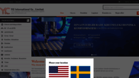 What Yic-electronics.se website looked like in 2020 (3 years ago)