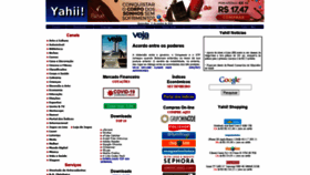 What Yahii.com.br website looked like in 2020 (3 years ago)