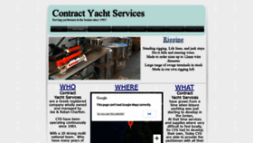 What Yacht-assist.com website looked like in 2020 (3 years ago)
