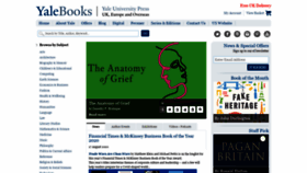 What Yalebooks.co.uk website looked like in 2020 (3 years ago)