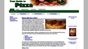 What Yourguidetopizza.com website looked like in 2020 (3 years ago)