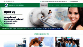 What Yanhee.vn website looked like in 2020 (3 years ago)