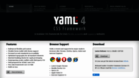 What Yaml.de website looked like in 2020 (3 years ago)
