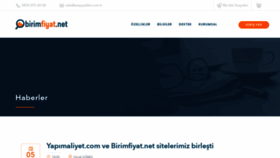 What Yapimaliyet.com website looked like in 2020 (3 years ago)
