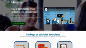 What Yourviews.com.br website looked like in 2020 (3 years ago)