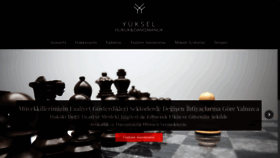 What Yukselavukatlik.net website looked like in 2020 (3 years ago)