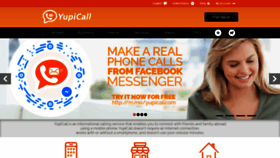 What Yupicall.com website looked like in 2020 (3 years ago)