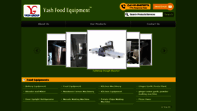 What Yashfoodequipment.in website looked like in 2020 (3 years ago)