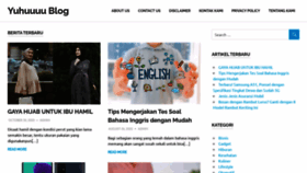What Yuhublog.com website looked like in 2020 (3 years ago)