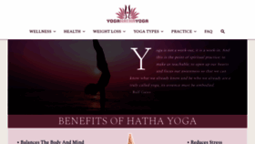 What Yogahathayoga.com website looked like in 2020 (3 years ago)