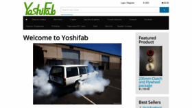 What Yoshifab.com website looked like in 2020 (3 years ago)