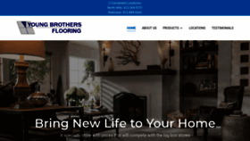 What Youngbrothersflooring.com website looked like in 2020 (3 years ago)
