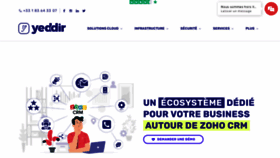 What Yeddir.fr website looked like in 2020 (3 years ago)