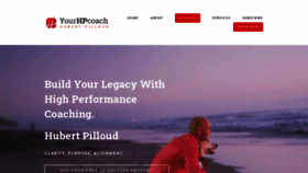 What Yourhighperformancecoach.com website looked like in 2020 (3 years ago)