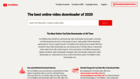 What Youtubnow.co website looked like in 2020 (3 years ago)